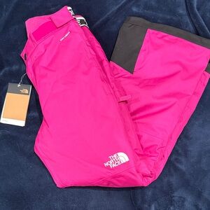 The North Face Kids Pink Snow Pants